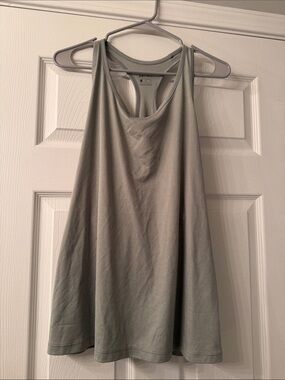 Nike Women's Light Gray Racerback Tank Top